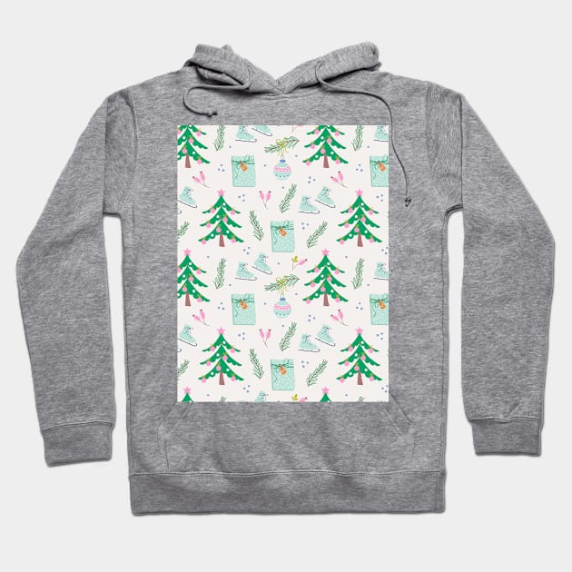 Christmas pattern Hoodie by DanielK